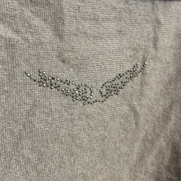 Zadig & Voltaire Cashmere Cardigan Shrug OS - Picture 5 of 9